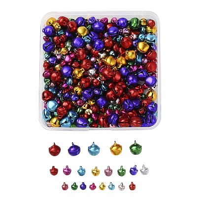 600 pcs 3 breloques en aluminium de style cloche