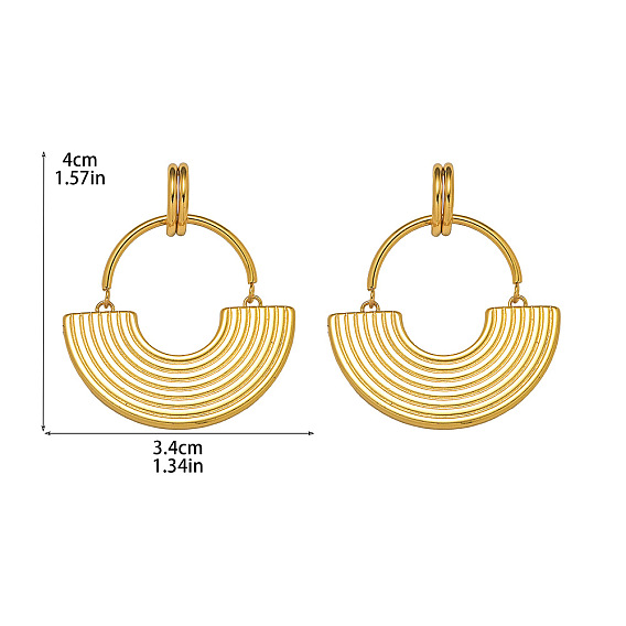 Сплав мотаться серьги стержня, вентилятор