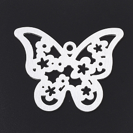 Aluminium Big Pendants, Laser Cut Big Pendants, Butterfly
