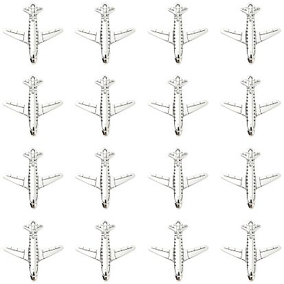 50 шт. подвески в виде самолета из сплава в тибетском стиле