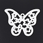 Aluminium Big Pendants, Laser Cut Big Pendants, Butterfly