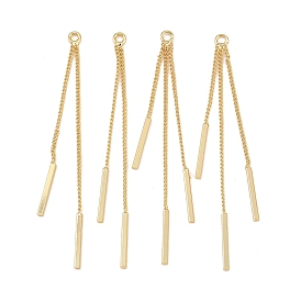 Латунные большие кулоны, подвески-кисточки