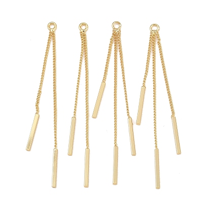 Латунные большие кулоны, подвески-кисточки