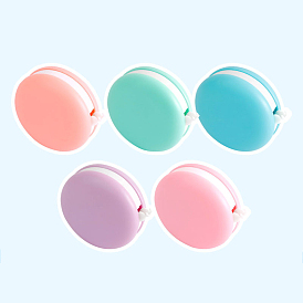 Flat Round Shape Plastic Correction Tape, for Office Accessories School Supplies