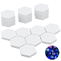 28шт фарфоровые кабошоны, шестиугольник
