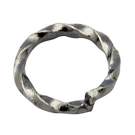 Anneaux en laiton, Anneaux ouverts, rond