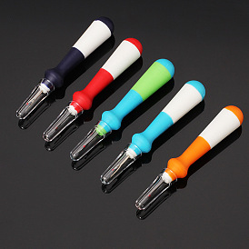 Seam remover labor-saving sharp multi-color glue-coated seam remover cross-stitch secant knife sewing accessories