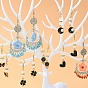 Deer Tree Acrylic Earring Display Tray Ornament, Jewelry Display Rack for Earrings, Rings, Bracelets Storage
