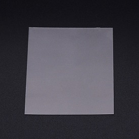 Rectangle Plastic Thin Film, for DIY Jewelry Moulds Supplies