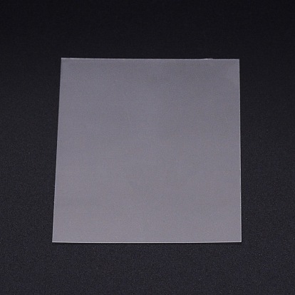 Rectangle Plastic Thin Film, for DIY Jewelry Moulds Supplies