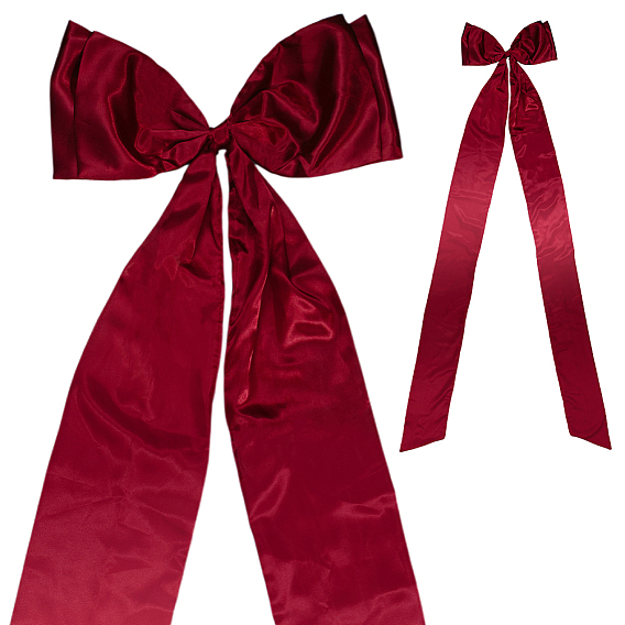 Полиэстеровые большие банты, для украшения свадебной вечеринки