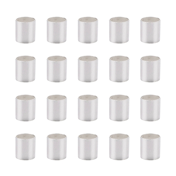 Зажимные бусины из латуни, трубка