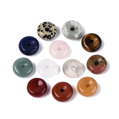 Природных драгоценных камней подвески, подвески в виде пончиков/пи-дисков