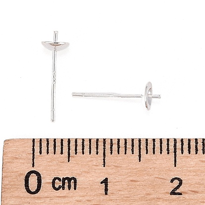 925 Sterling Silver Stud Earring Findings