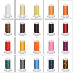 Плоским воском полиэфирного корда, для шитья кожи