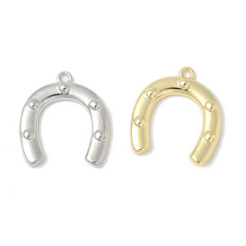 Латунные подвески, Подковы, стойки покрытие, без свинца и без кадмия