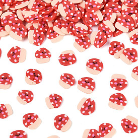 Ручной полимерной глины кабошонов, гриб