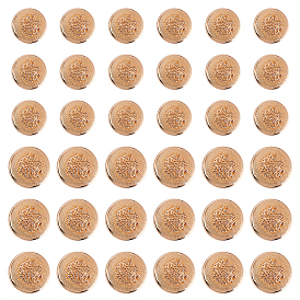 60 шт. 2 стили сплав 1-отверстие на ножке пуговицы, для шитья крафта, полукруглый