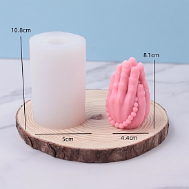 Pray DIY Silicone Candle Molds, for Perfect Home Party Decoration, Praying hands