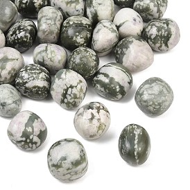 Natürliche Frieden Jade Perlen, getrommelt Stein, Nuggets, kein Loch / ungekratzt, Vasenfüllsteine/ungebohrt, Vasenfüller Edelsteine