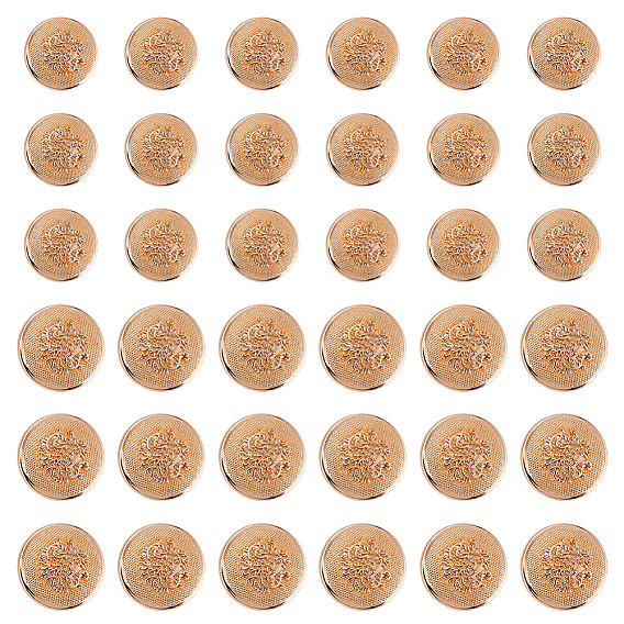 60 шт. 2 стили сплав 1-отверстие на ножке пуговицы, для шитья крафта, полукруглый