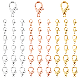 Zinc Alloy Lobster Claw Clasps, Cadmium Free & Lead Free, Jewelry Making Findings
