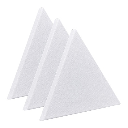 DIY Painting Drawing Kit, with Plastic Paint Brushes Pens and Cotton Covered Wood Primed Framed