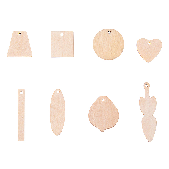 Wood Pendants