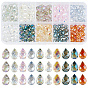Electroplate Glass Beads, Teardrop, Faceted