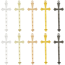 40шт 5 цветной сплав большие подвески, меч прелести