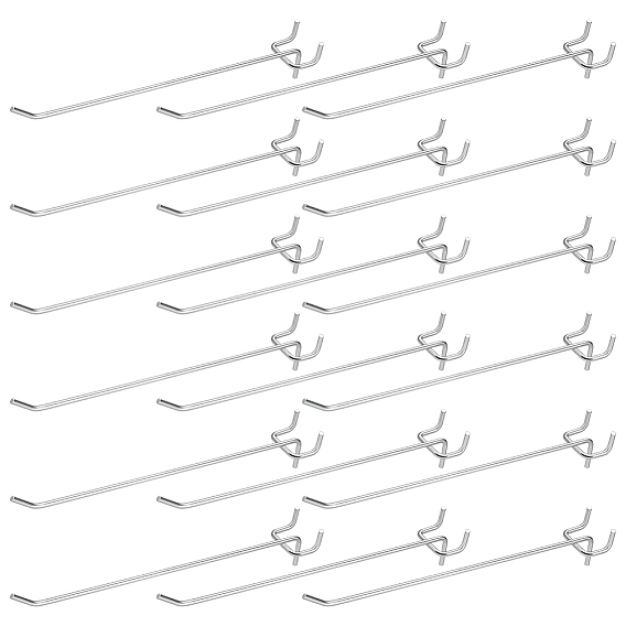 200шт. железные крючки для перфорированной доски, крючок для шлепанцев