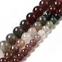 Natural Agate Round Beads Strands
