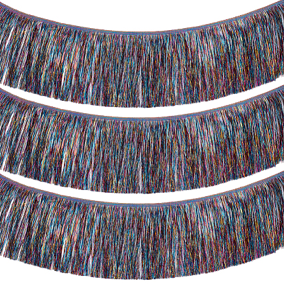 Кружевная отделка с кисточками из полиэстера, для украшения одежды