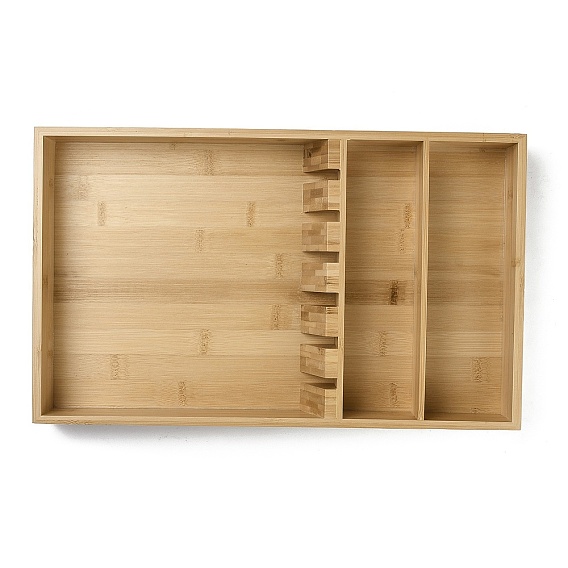 Wooden Tableware Storage Display Serving Trays