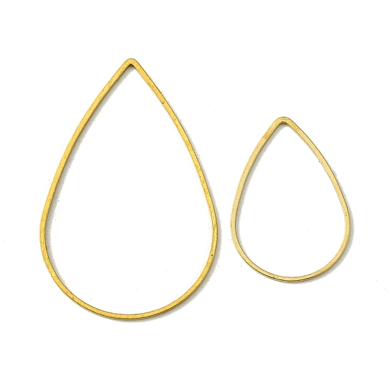 Латунные соединительные колечки, без кадмия, без никеля и без свинца, слеза