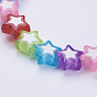 Kids Bracelets, Acrylic Beaded Stretch Bracelets, Star