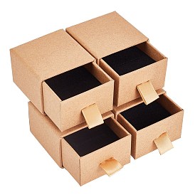 Ящик для вывода бумаги, с губкой и полиэфирной веревкой, квадратный