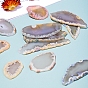 Natural Agate Irregular Nugget Display Decorations, Figurine Home Decoration, Reiki Energy Stone for Healing