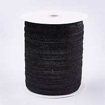 Glitter Sparkle Ribbon, Polyester & Nylon Ribbon