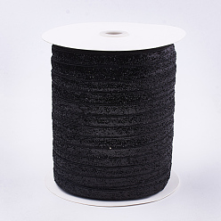 Glitter sparkle ribbon, Polyester- und Nylonband