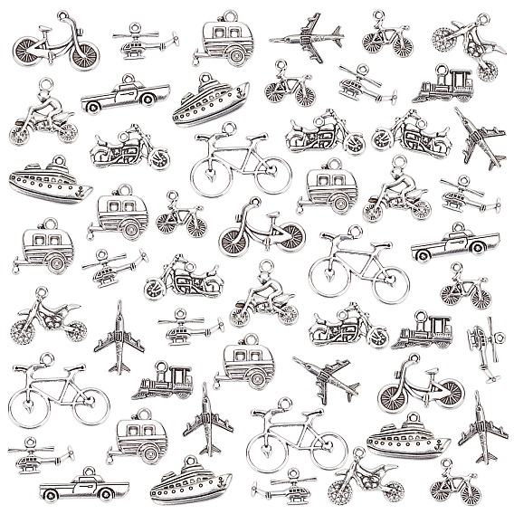 Tibetan Style Alloy Pendants