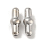 Brass Beads, Cadmium Free & Nickel Free & Lead Free, Tube Column