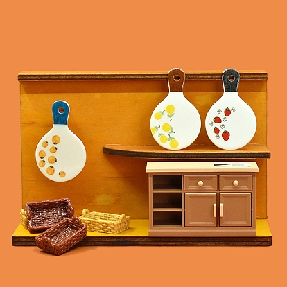 Rwsin миниатюрные украшения, аксессуары для домашнего кукольного домика с микро-ландшафтом, притворяясь опорными украшениями