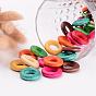 Wooden Linking Rings, Dyed, Lead Free