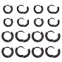 304 Stahl huggie Creolen Edelstahl, hypoallergene Ohrringe, Ring