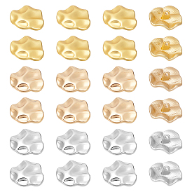 24шт. 3 цвета 1-отверстие литые пуговицы на хвостовике, nuggest