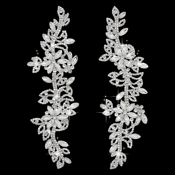 1пара кабошонов из сплава стекла, цветочные аксессуары для одежды