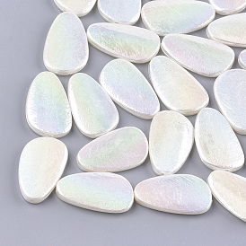 Acrylic Imitation Pearl Beads, AB Color, Drop