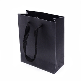 Papiertüten, Geschenk-Taschen, Einkaufstüten, Hochzeitstaschen, Rechteck mit Griffen