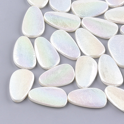 Acrylic Imitation Pearl Beads, AB Color, Drop